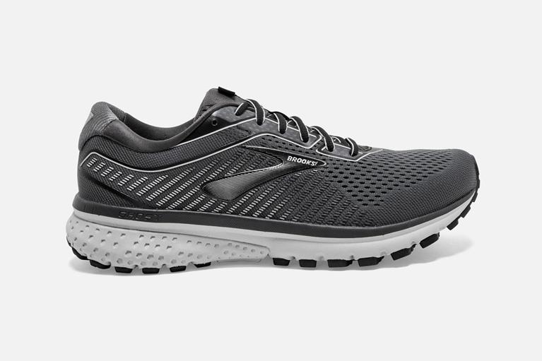 Brooks Men's Ghost 12 Road Running Shoes - Grey (WRMN41086)